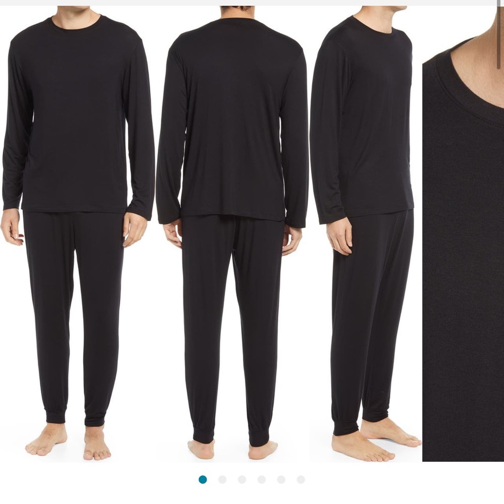 Mens moonlight pajamas - heather grey